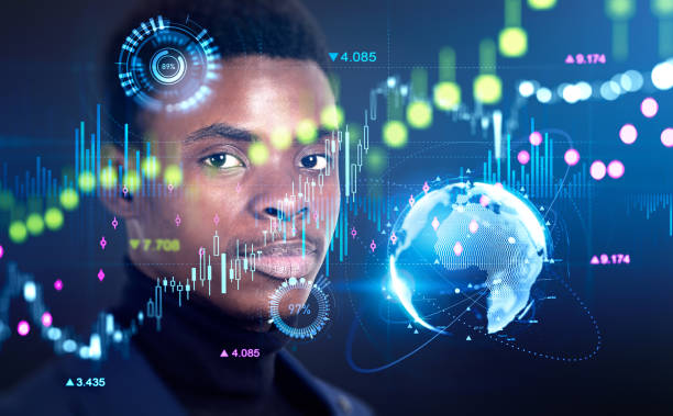 istock African businessman portrait, forex statistics with candlesticks, consulting 1441420468