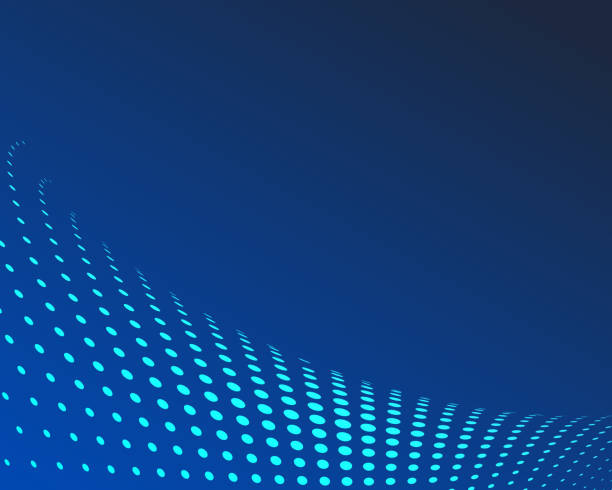 istock Abstract Background particles of a dynamic wave are the second brightest point of the resulting information. It's the digital technology of the future. high tech background design and big data 1441422554