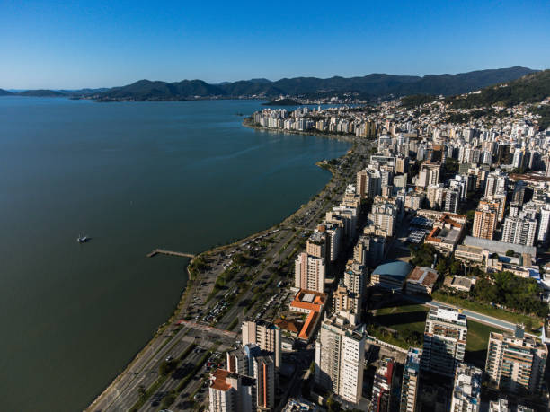 istock Urban landscape in Florianopolis 1441433292