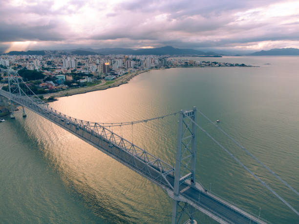 istock Urban landscape in Florianopolis 1441433317