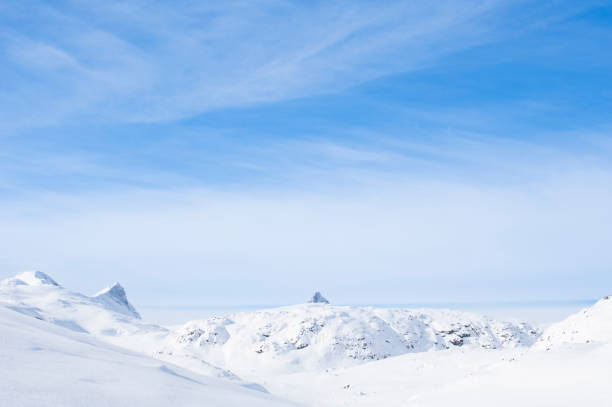 istock Mountainous winter landscape from Jotunheimen mountains 1441437078