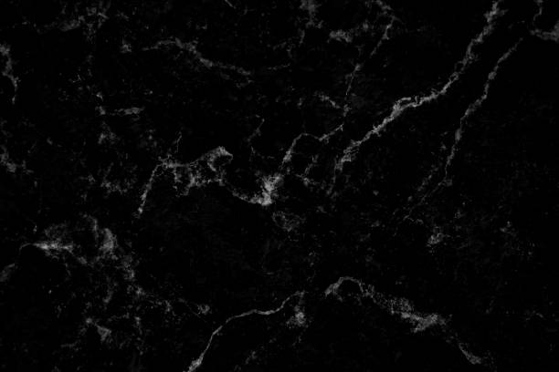 istock Black marble natural pattern for background, abstract black and white 1441439561