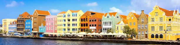 istock Downtown of Willemstad, Curacao, ABC, Netherlands 1441447288