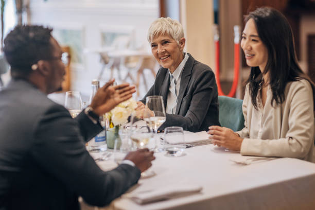 istock People on lunch in restaurant 1441451403