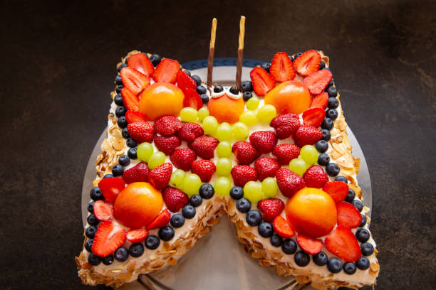 istock Delicious cake for children's birthday 1441458317