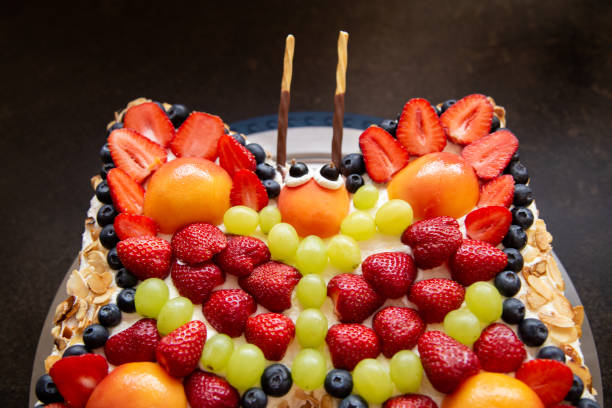 Delicious cake for children's birthday
