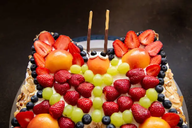 Photo of Delicious cake for children's birthday