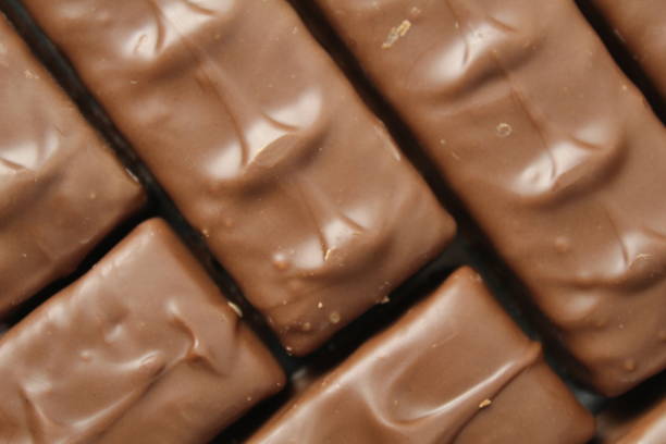 istock Background food from chocolate candy bars day chocolate sweets day without dieting. Delicious background 1441463483