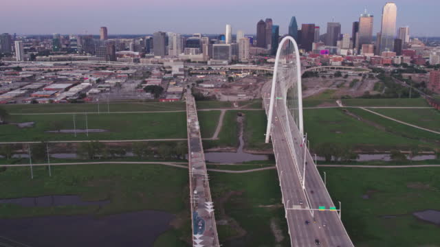 Drone View of Dallas, TX