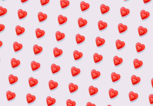 istock Pattern of hearts for Valentine's Day 1441484700
