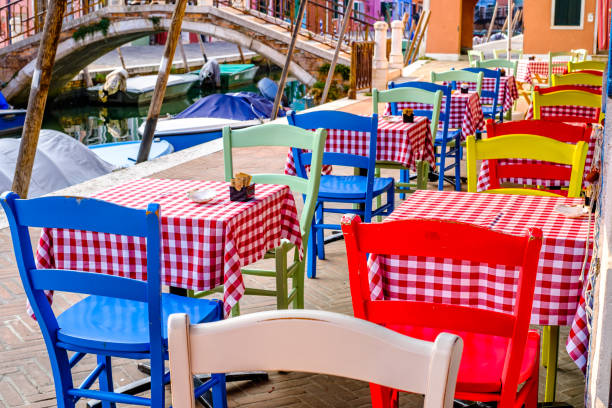 istock typical italian sidewalk cafe - restaurant 1441485025