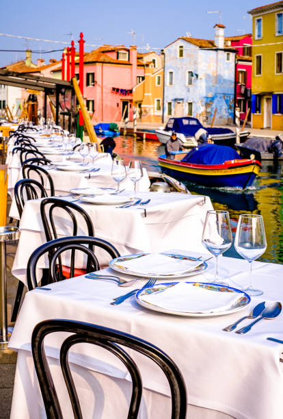 istock typical italian sidewalk cafe - restaurant 1441485065