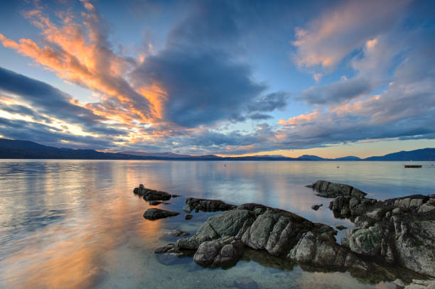 Seascape in North Saanich / Sidney, Vancouver Island, BC Canada Seascape in North Saanich / Sidney, Vancouver Island, BC Canada saanich peninsula photos stock pictures, royalty-free photos & images