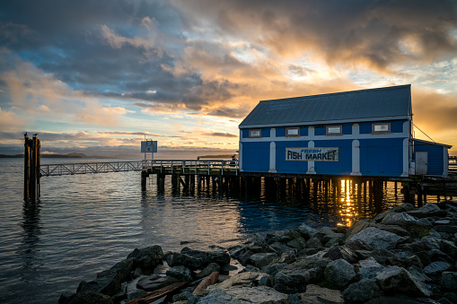 Sidney Fish Market, Sidney, Vancouver Island, BC Canada