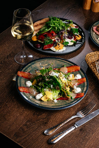 istock salad with salmon vegetables and herbs 1441505161