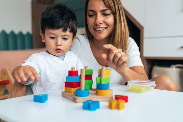 istock Mother playing with toddler 1441512086