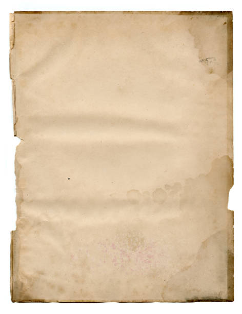 istock Stained piece of paper 1441517560