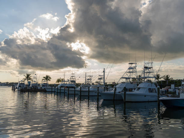 istock A marina at sunset in Isla Morada, Florida 1441521636