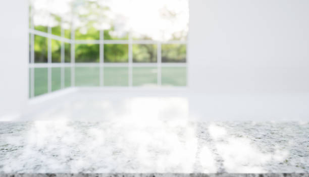 istock 3d rendering of counter or table in room for product display background. 1441531498