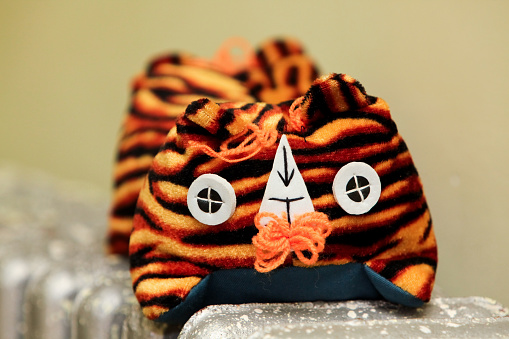cloth tiger toy