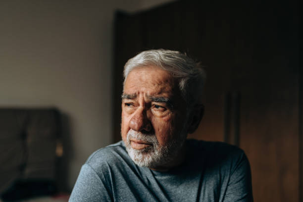 istock Elderly man in the bedroom 1441546132