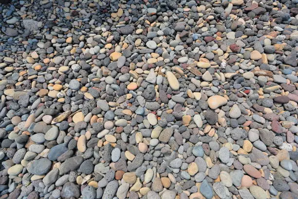 Mongdol Beach Thousands of pebbles