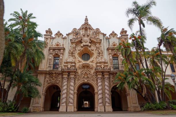 San Diego, United States – October 18, 2022: Tourist Attraction, Balboa Park, San Diego, California, United States