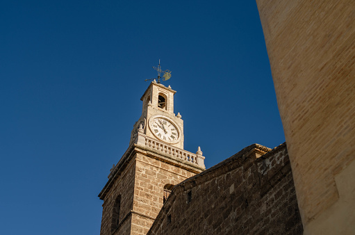 Clock Tower of valencian Albaida Village