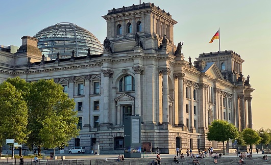 Berlin, Germany – July 23, 2021: A beautiful shot of the streets of Berlin in Germany