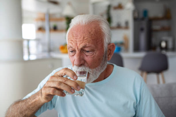 Older men should drink water even when they are not thirsty