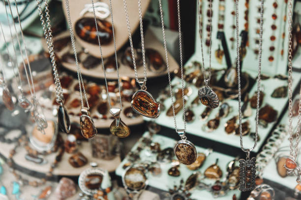istock Jewel in a window shop 1441586816