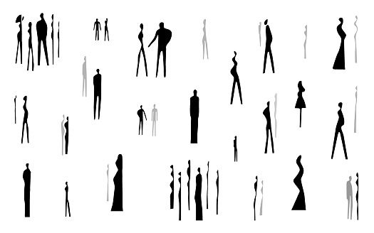 People,Vector,Abstract,Communication,Symbol