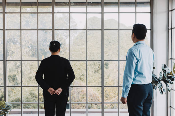 istock Woman CEO leader having meeting in office. 1441593686