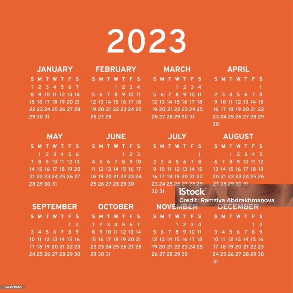 Calendar 2023 Color English Square Calender January February March calendar-2023-color-english-square-calender-january-february-march