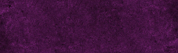 istock Dark purple rough wall wide panoramic texture. Dramatic violet abstract textured background 1441597506