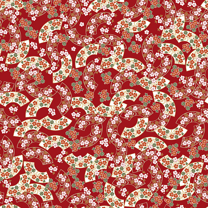 Japanese pattern material.