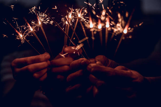 istock Friends celebrating New Year 1441609874