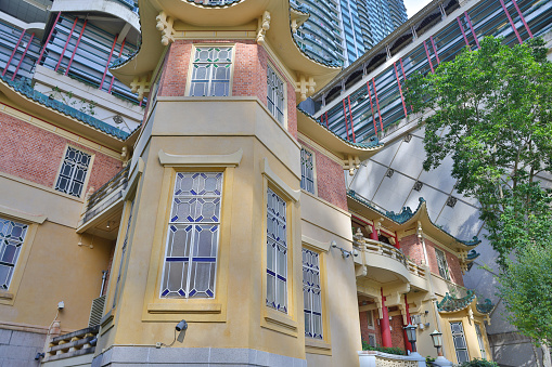 The Haw Par Mansion, an heritage listed mansion on Tai Hang road, Hong Kong. 9 Nov 2022