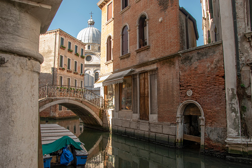 City of Venice, Church of Santa Maria dei Miracoli, Italy