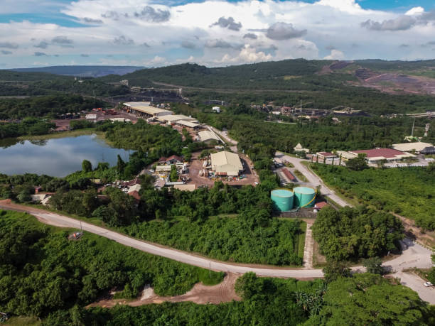 istock Aerial View Of PT KPC office complex 1441636007