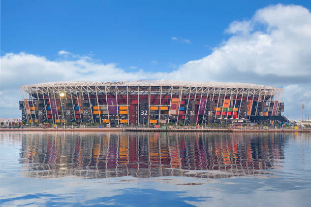stadio 974 vecchio nome ras bu aboud - fifa world cup foto e immagini stock