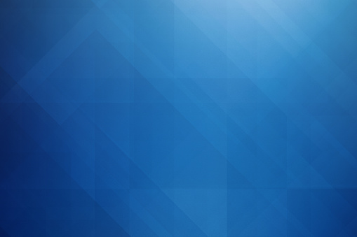 Abstract blue geometric shape overlay layer background technology style