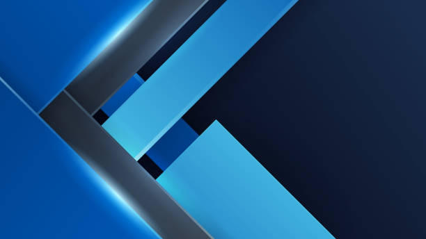 istock abstract blue and black are light pattern with the gradient is the with floor wall metal texture soft tech diagonal background black dark clean modern. 1441663039