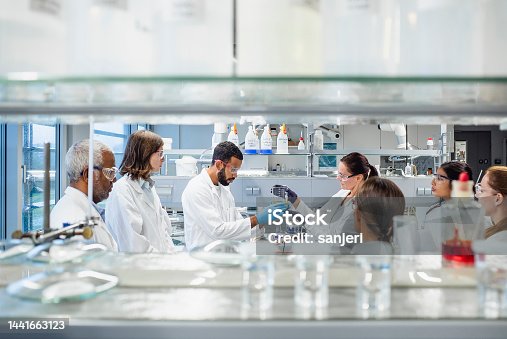 istock Scientists working in the laboratory 1441663123