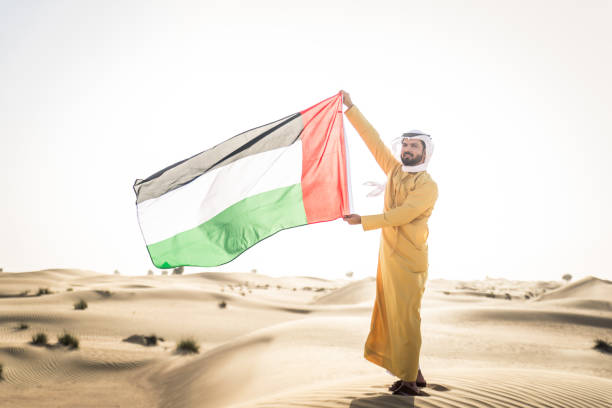 istock Arabic man in the desert 1441667301