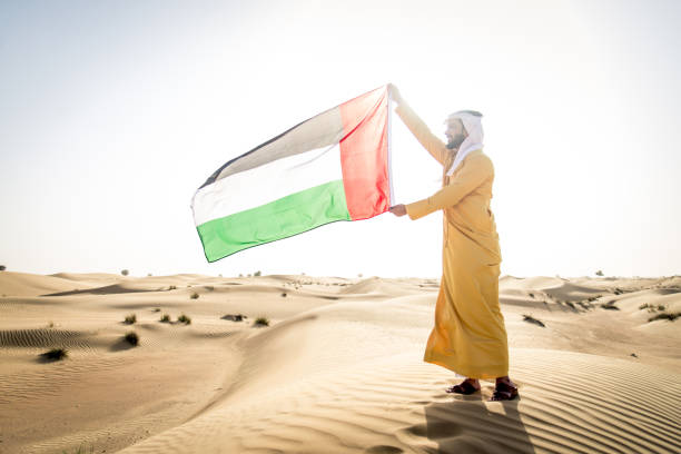 istock Arabic man in the desert 1441667531
