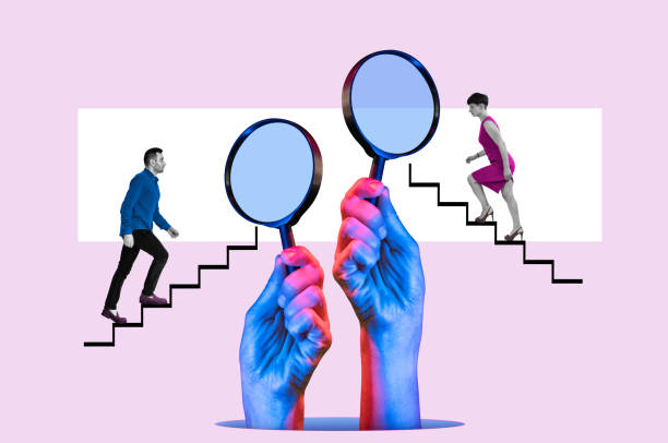 istock Gender equality in business, concept. 1441669024