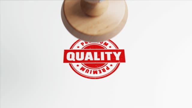 Premium Quality Stamp Animation Over White Background In 4K Resolution