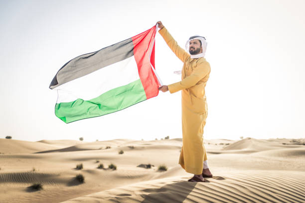 istock Arabic man in the desert 1441675052