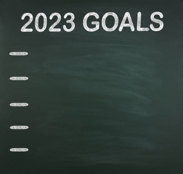 istock 2023 goals on the chalkboard 1441677056